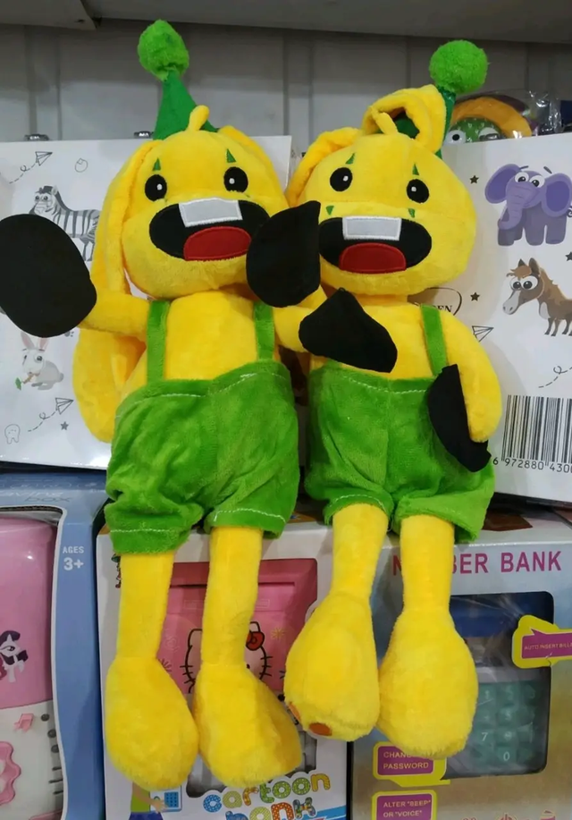 Мягкая Игрушка Кролик Бонзо 45см Из Хаги Ваги Игрушка Монстрик Bunzo ...