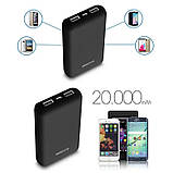 Повербанк Power Bank S-Link IP-G23 20000 mAh (Чорний), фото 4