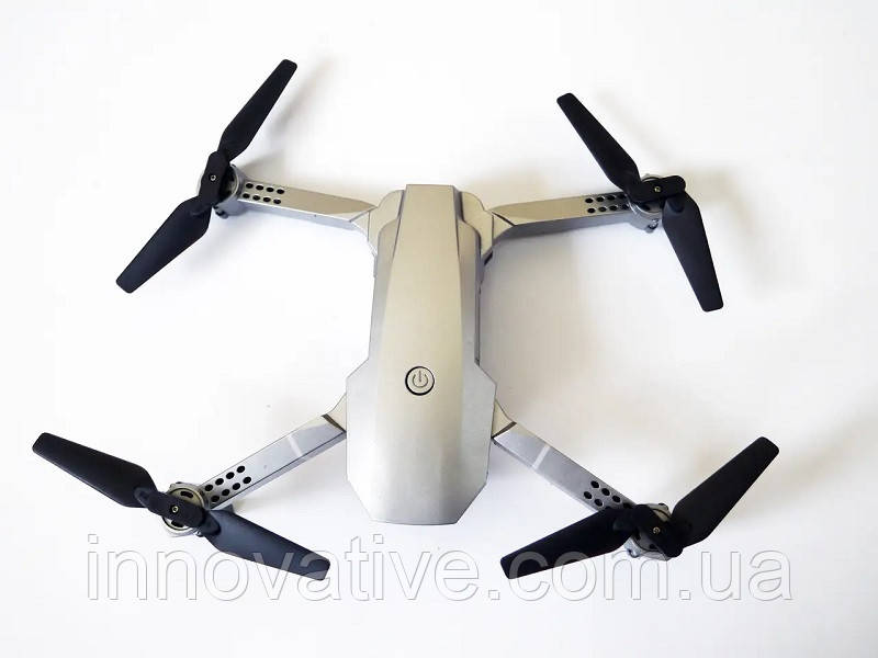 Квадрокоптер RC E68 з WiFi камерою і складаним корпусом на радіокеруванні (Сріблястий)