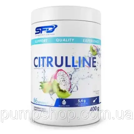 Цитрулін SFD Nutrition Citrulline 400 г ( смак апельсин ), фото 2