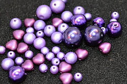 Violet Mix Preciosa Pearle Мікс перлинних намистин (10грам)