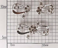 Застежка декоративная со стразами (1шт)