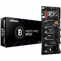 Материнская плата ASRock H510PROBTC+ (H510 PRO BTC+)