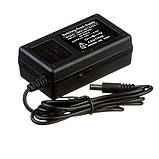 Блок живлення пластиковий 12V 24W 2A MPN-AD24W-12V-2A-1 зі штекером та вилкою 42×93×30 AVT, фото 3