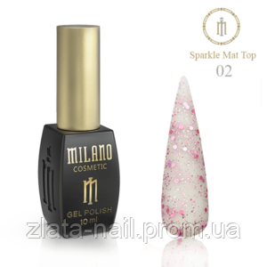 Sparkle Mat Top 10 Ml № 02