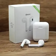 Бездротові навушники i8s mini TWS Bluetooth з кейсом, фото 5
