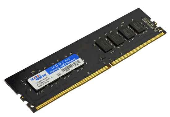 DDR4 2666 8Gb 2Rx8 PC4-21300 CL19 2666MHz Оперативна пам'ять (ДДР4 8 ГБ) - Golden Memory GM26N19S8/8, фото 1