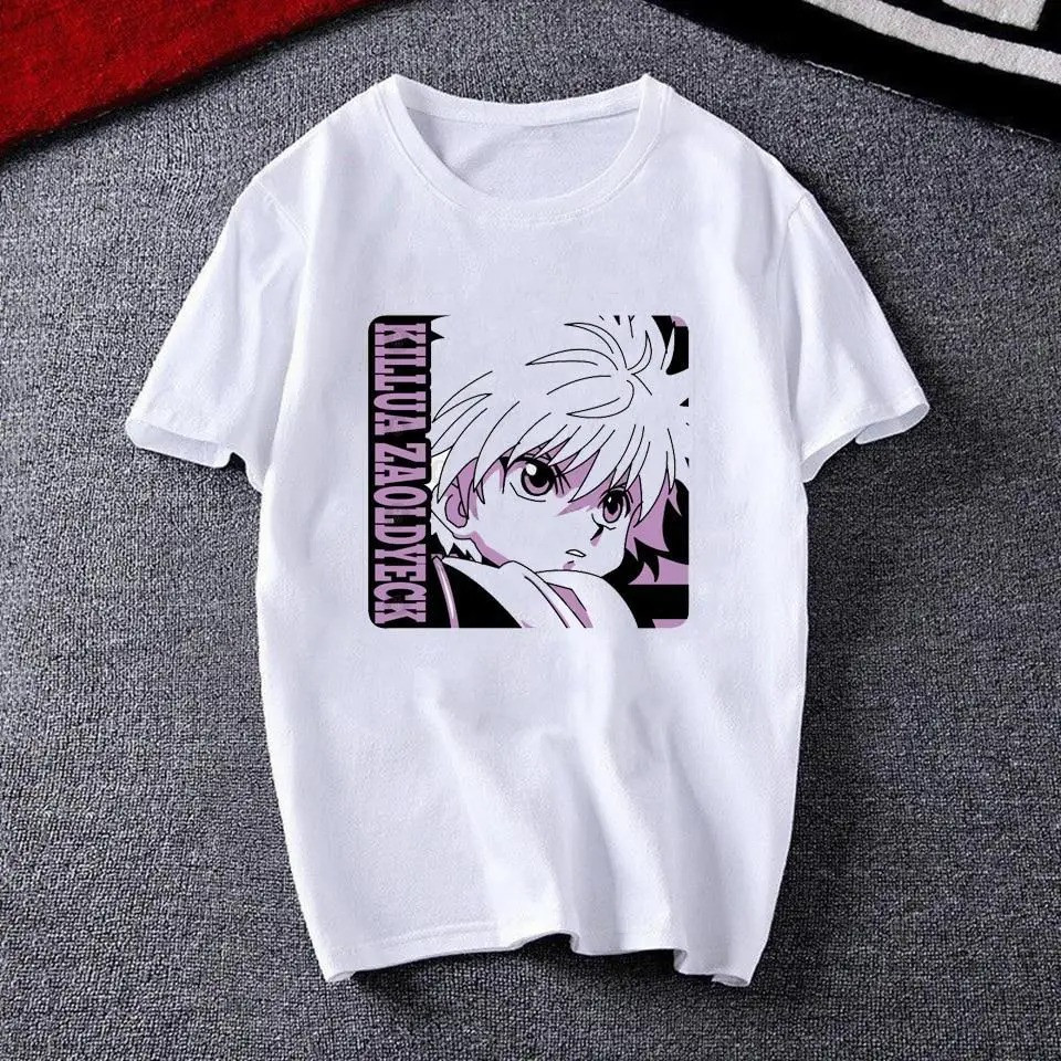 Футболка білий LOYS аніме Killua Hunter X Hunter XS, фото 1