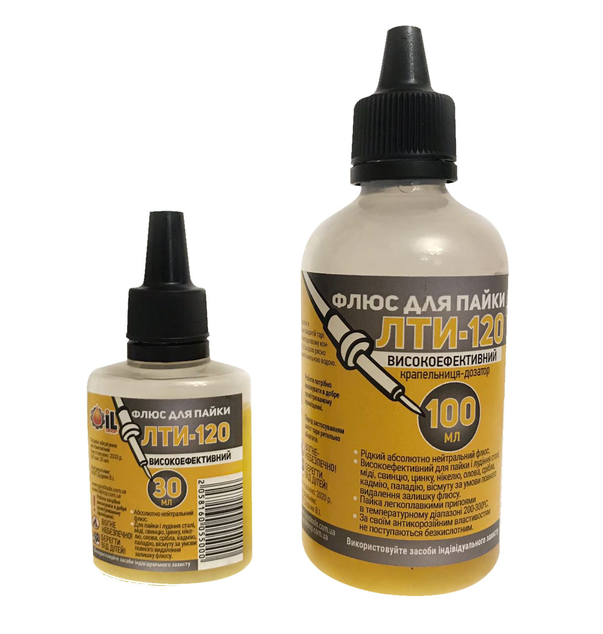 Флюс ЛТИ-120 100 мл, фото 1