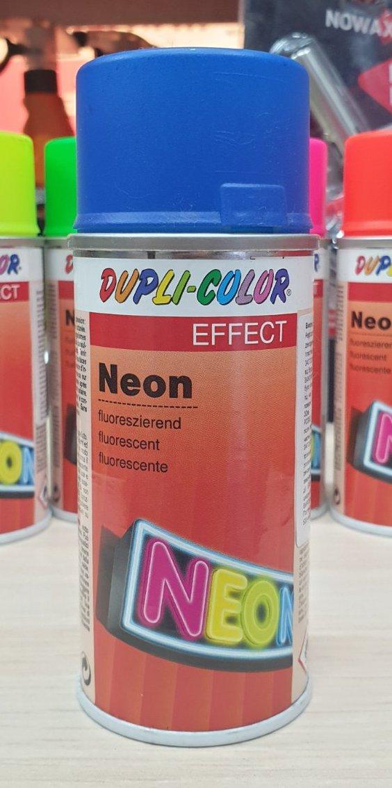 Фарба флуоресцентна синя аерозольна Dupli Color Neon Effect (150 мл) 880612