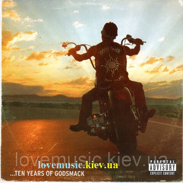 Музичний сд диск GODSMACK Good times, bad times… Ten years of Godsmack (2007) (audio cd), фото 1