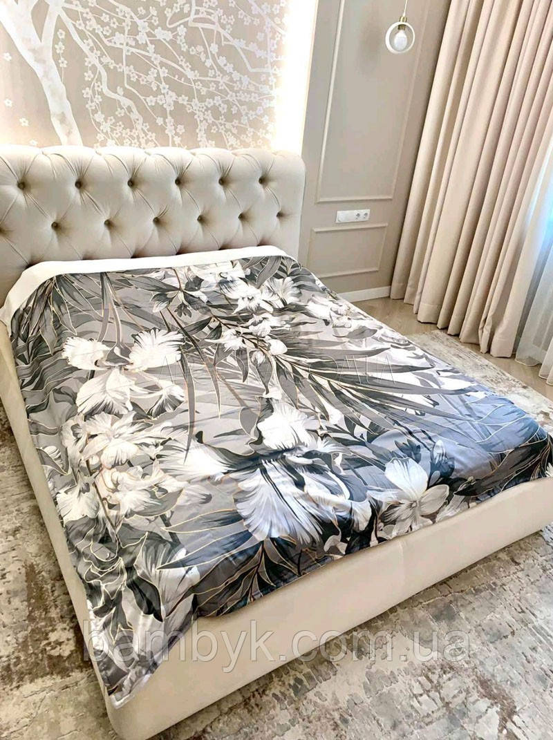 Покривало Кольорове Атласне Акрилове 200x220 Issi Home Страус Туреччина