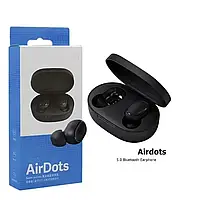 Наушники Airdots черные , Беспроводные Bluetooth наушники Xiaomi Redmi AirDots