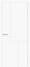 Двері Геометрія 05 білий silk matt