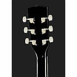 Електроакустична гітара Harley Benton D-120 CE BK, фото 5