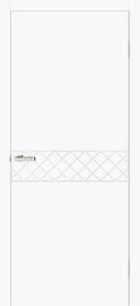 Двері Геометрія 08 білий silk matt