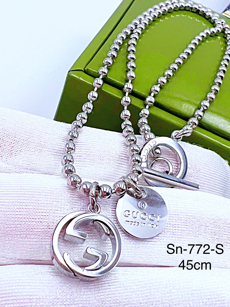 Ланцюжок Stainlees Steel (преміум) (14-K) двосторонній