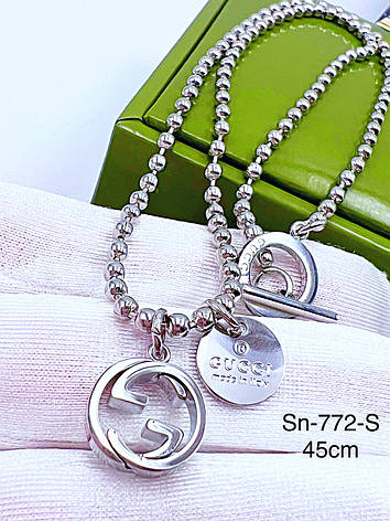 Ланцюжок Stainlees Steel (преміум) (14-K) двосторонній, фото 1