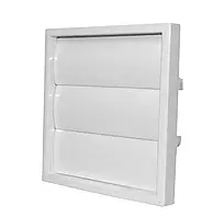 Решітка вентиляційна Dospel KRZ 100/125, решітка для вентиляції із жалюзі 110/125 мм