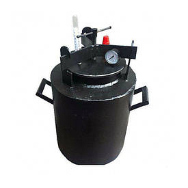 Автоклав домашній газовий на 20 л, 1 л./12 шт., 0,5 л./20 шт.