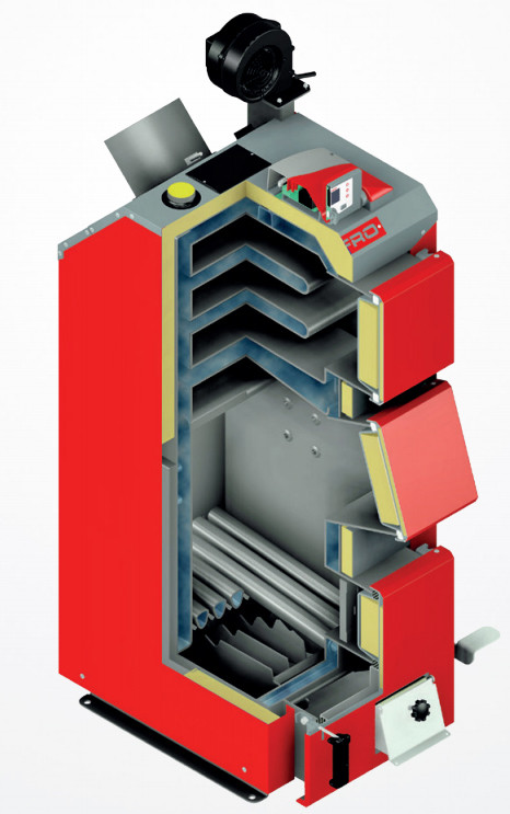 Твердотопливный котел Defro Optima Komfort Plus 25 Kw - фото 2 - id-p920641718