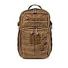 🔥 Тактичний рюкзак, військовий "5.11 Tactical RUSH 12 2.0" (Койот) 24 літрів, армійський, EDC. мультикам, фото 2