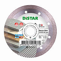 Алмазный отрезной диск Distar Decor Slim 1A1R 115x1.2/1.0x8x22.23 (11115427009)