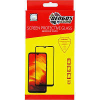 Новинка Стекло защитное Dengos Full Glue iPhone 12 mini, black frame (TGFG-148) !