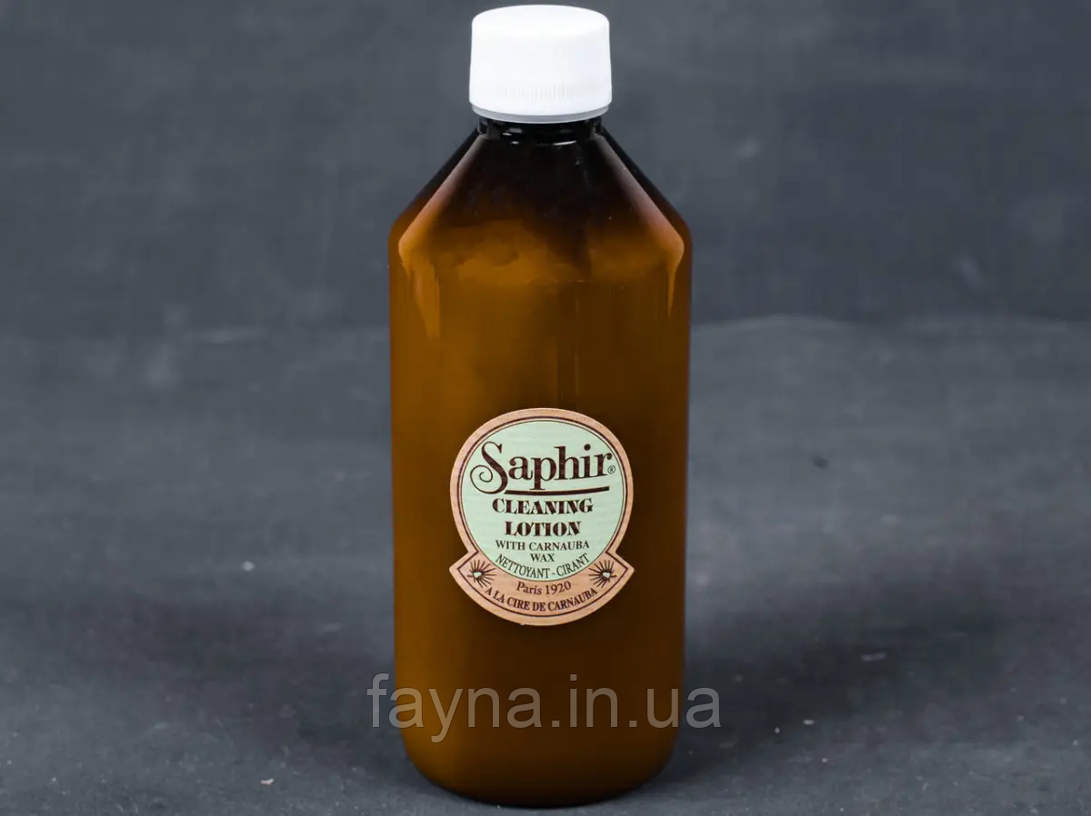 Очищуючий лосьйон Saphir Cleaning Lotion (500 мл), безбарвний