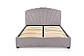 GABRIELLA 160 ліжко светло-сірий HALMAR, фото 8