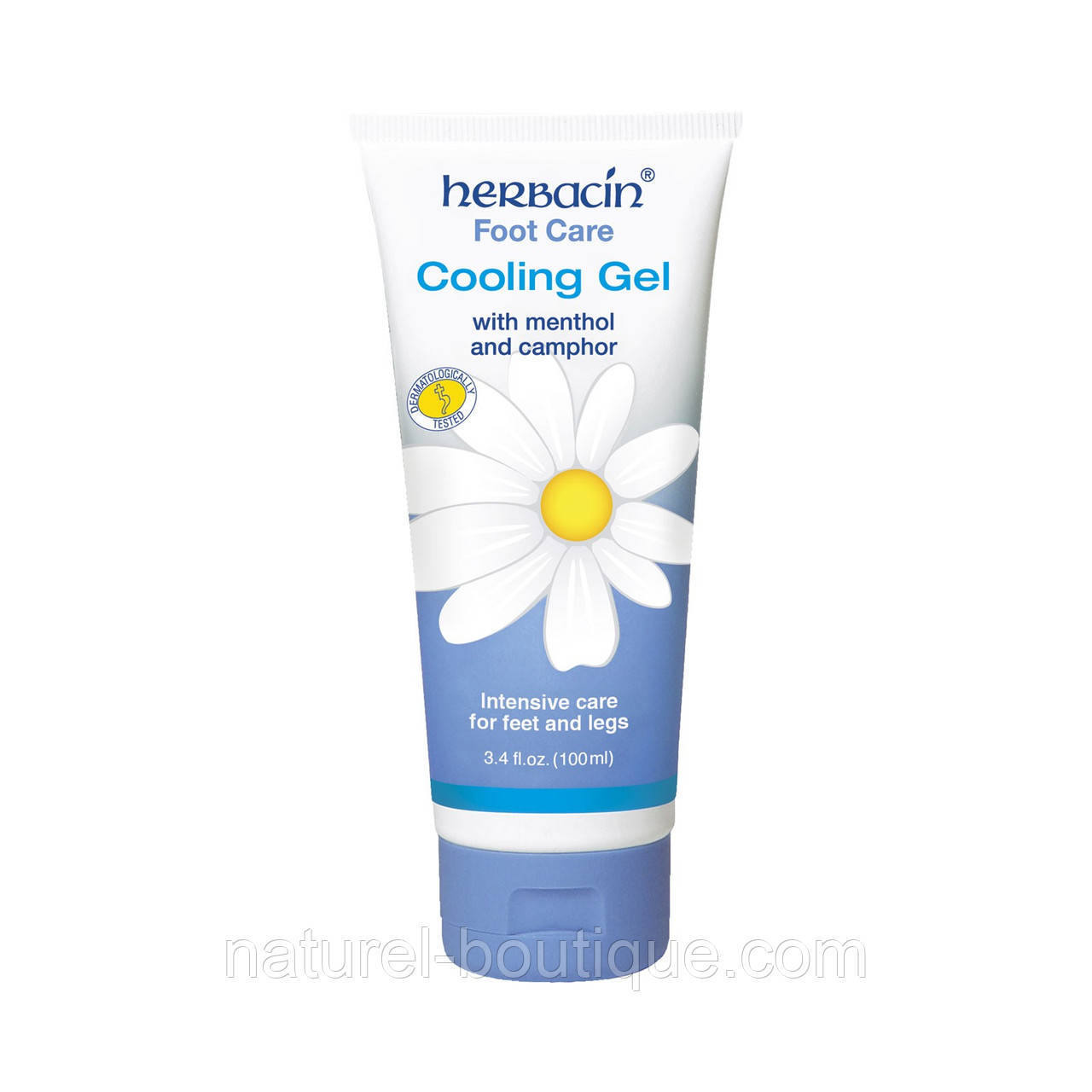 Охолоджувальний гель HERBACIN Foot Care 100 мл