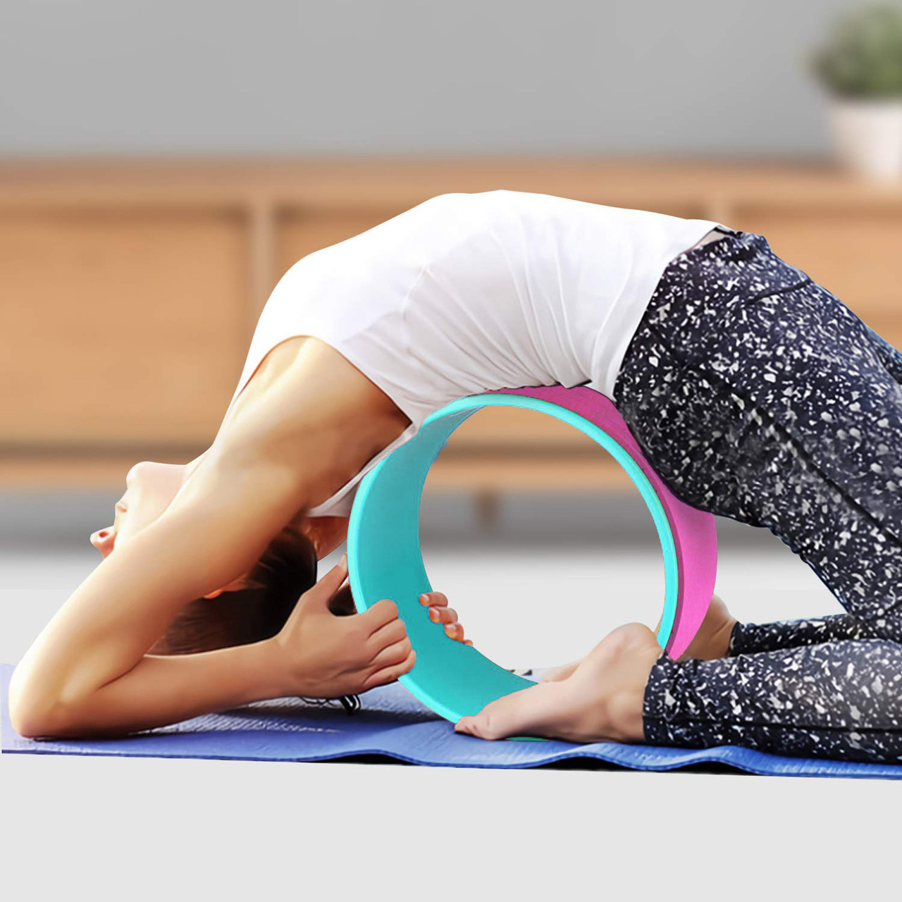 Купить Колесо для йоги и фитнеса Springos Yoga Wheel YG0022, цена 1604 ...