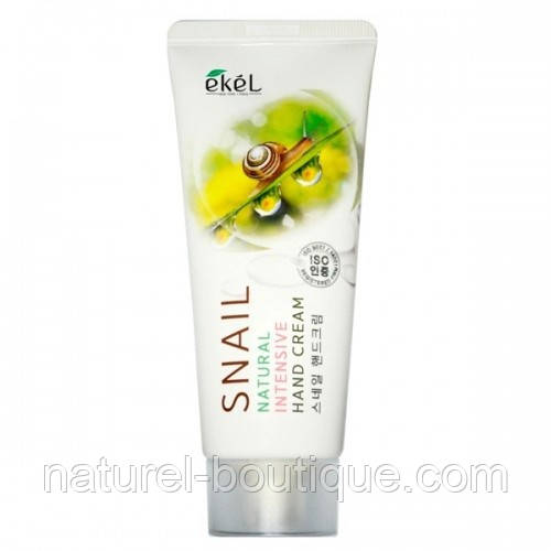 Крем для рук Ekel Snail Natural Intensive Hand Cream з екстрактом муцину равлика