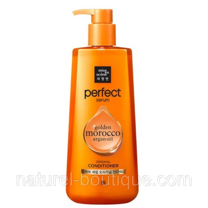 Кондиціонер для волосся Mise en Scene Perfect Serum Original інтенсивно поживний із комплексом олій 680 мл