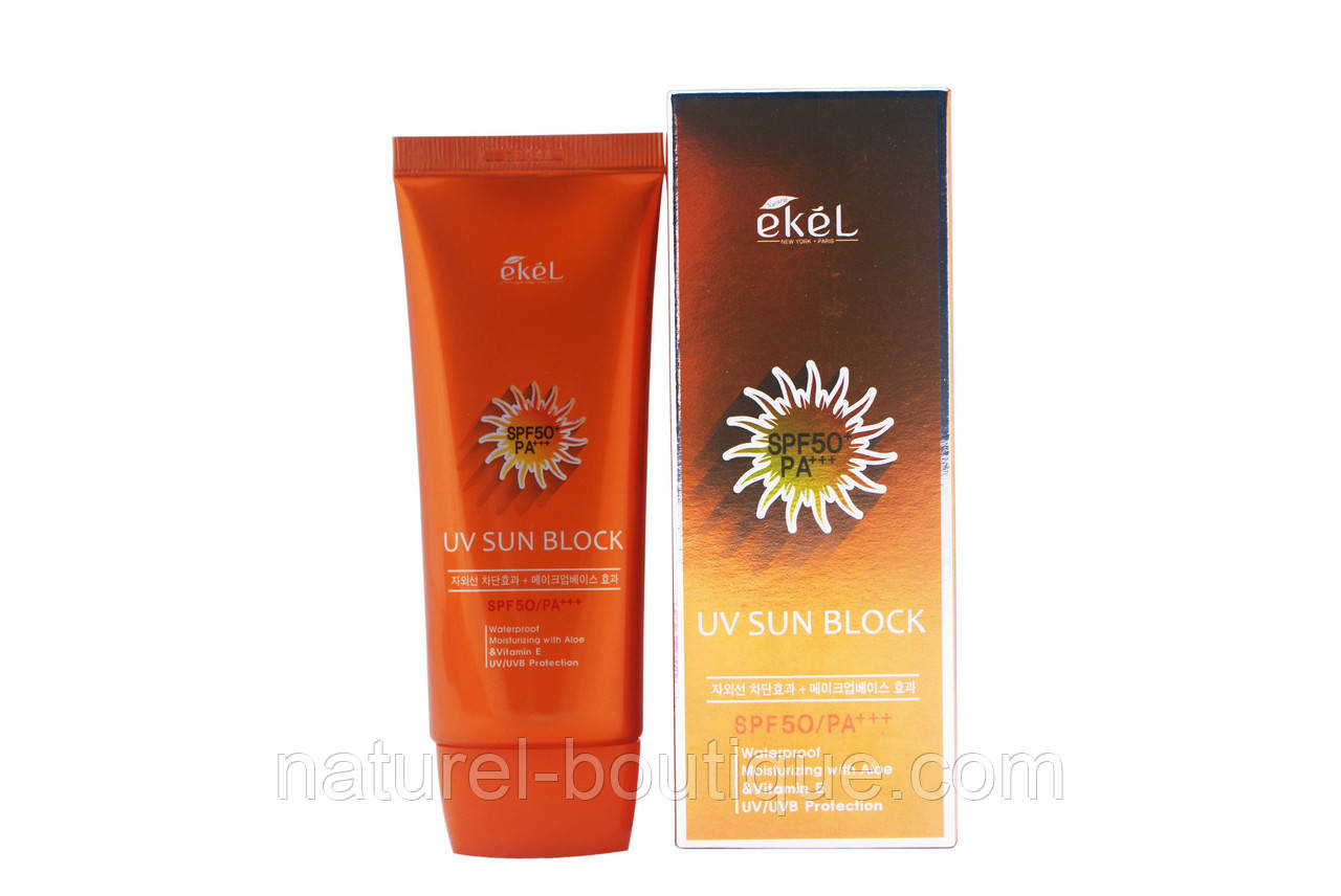 Сонцезахисний крем Ekel UV Sun Block Cream
