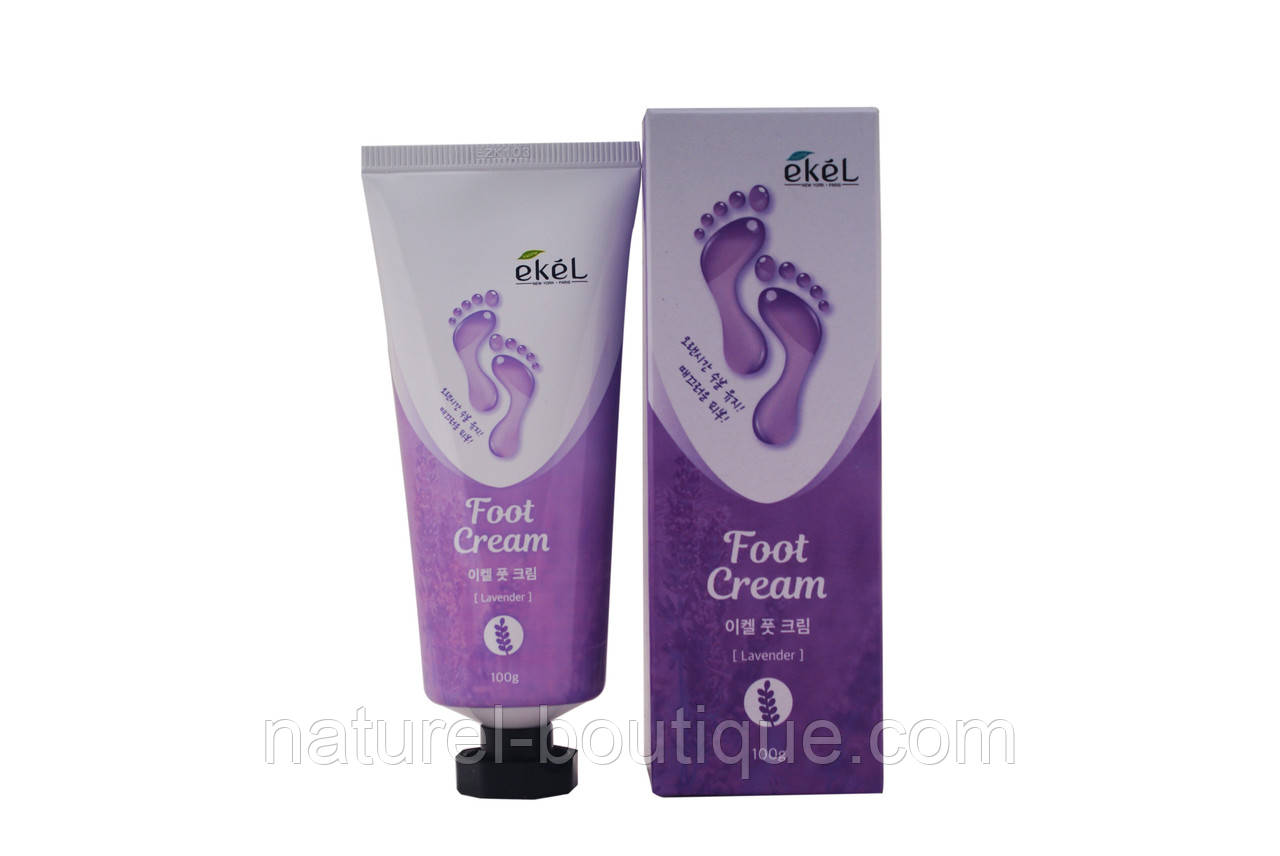 Крем для ніг Ekel Foot Lavender Cream з екстрактом лаванди, фото 1