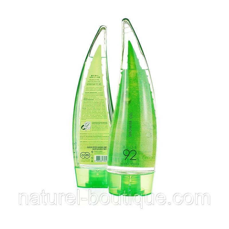 Гель для душу Holika Holika Aloe 92% Shower Gel з алое вера