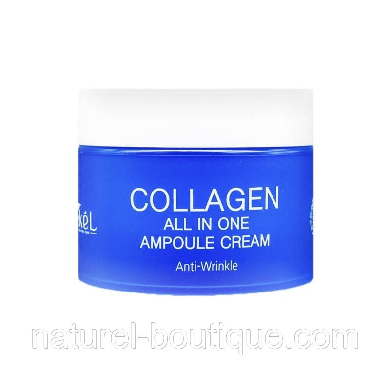 Ампульний крем Ekel Collagen All in One Ampoule Cream з колагеном, фото 1
