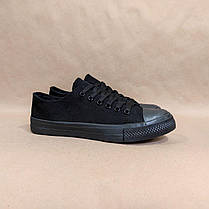 Чорні Кеди чоловічі конверси converse льотні тексти, фото 6