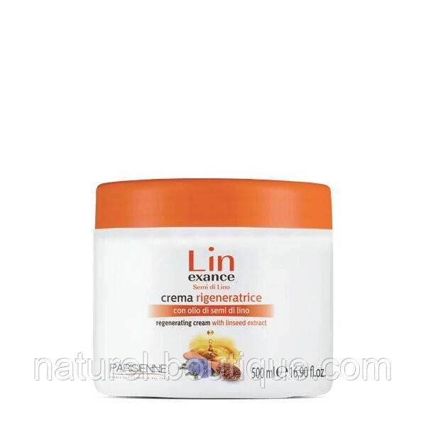 Крем-маска для волосся Parisienne Lin Exance Semi di Lino відновлювальна з екстрактом льону