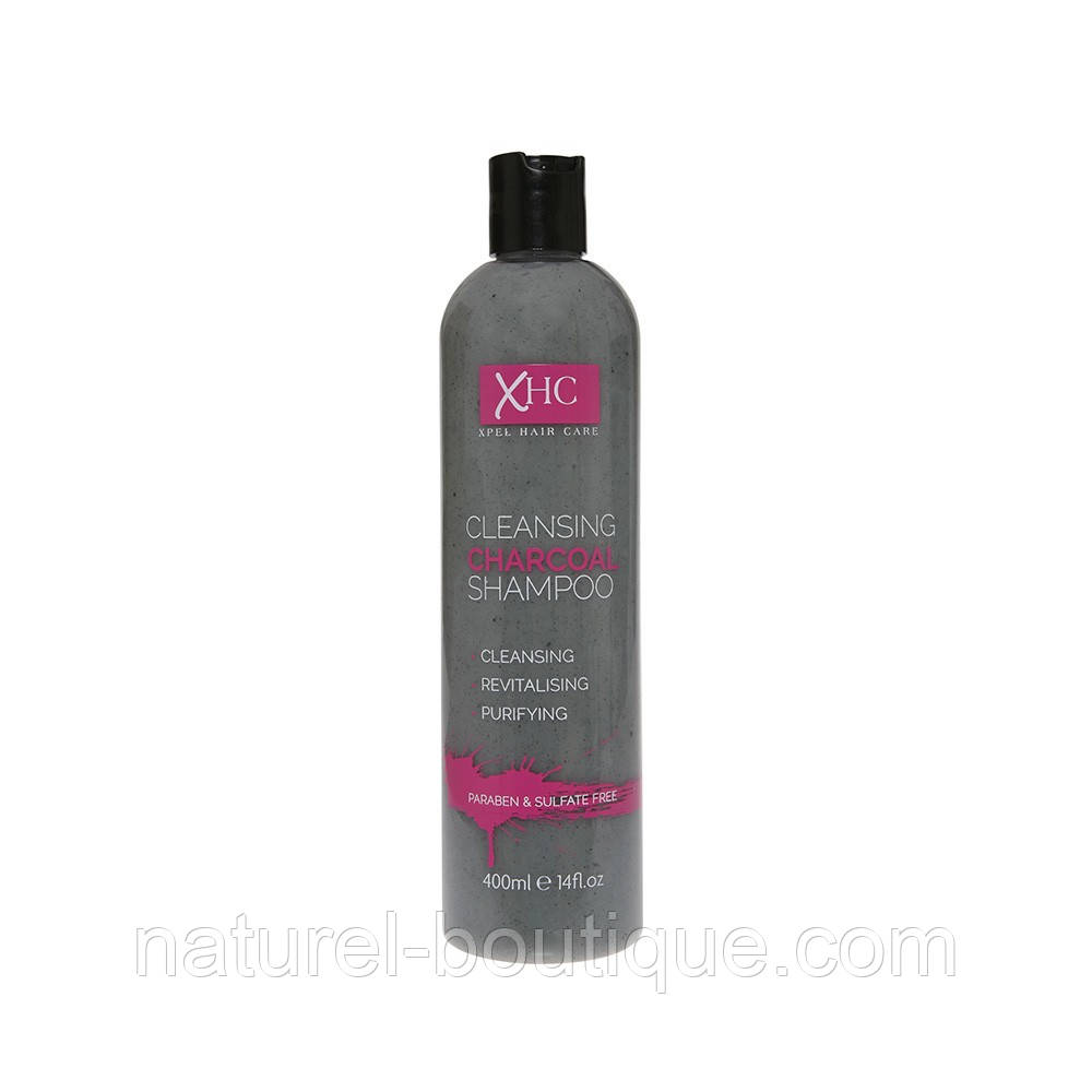 Шампунь для волосся XHC Charcoal Shampoo з активованим вугіллям 400 мл, фото 1