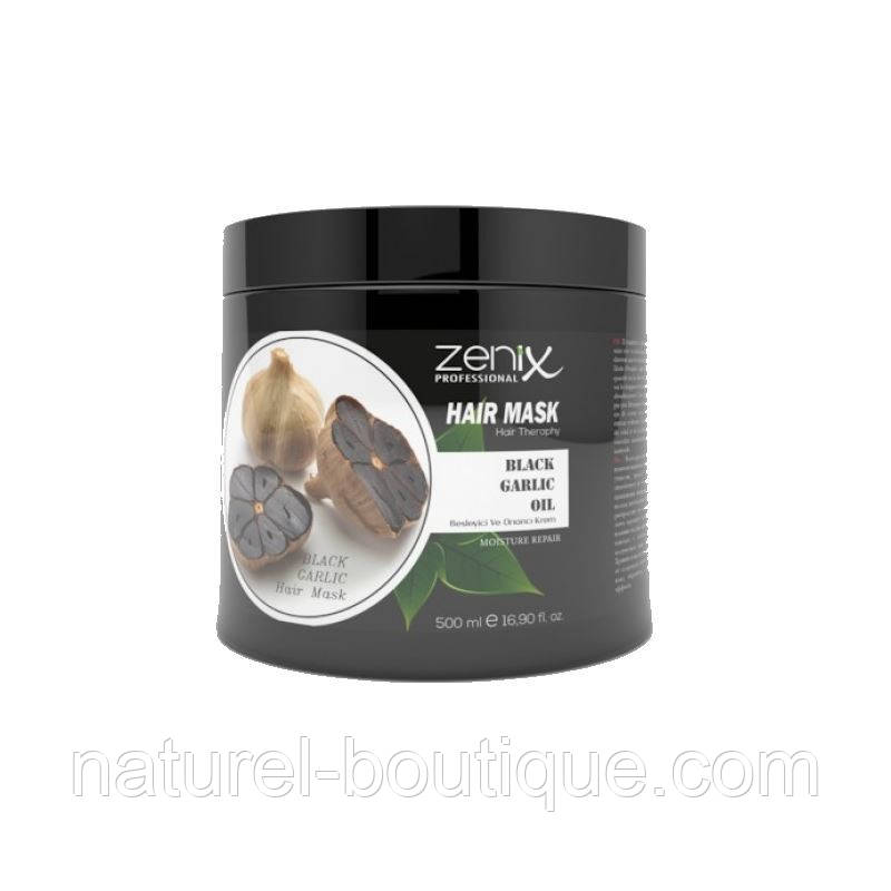 Маска для волосся Zenix Black Garlic з чорним часником 500 мл, фото 1