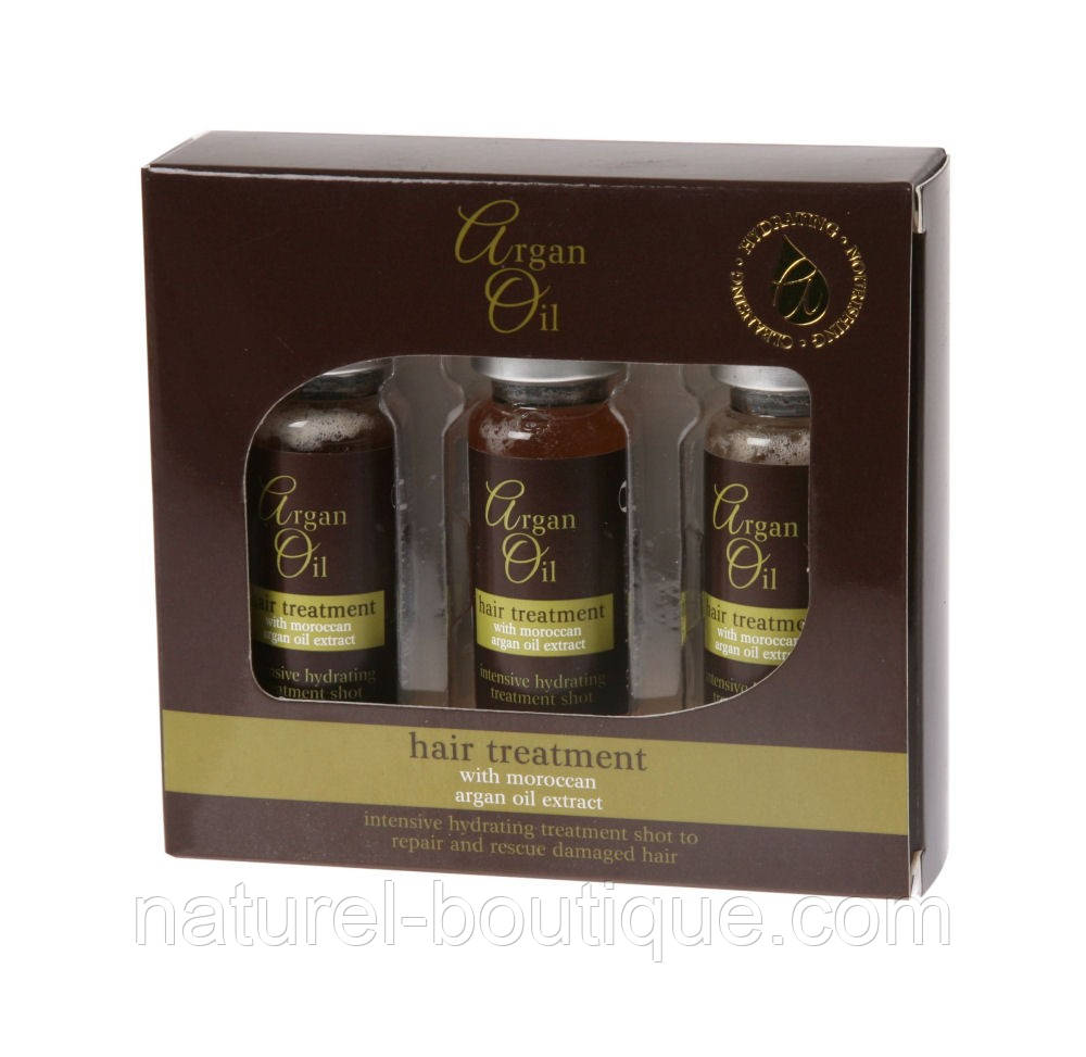 Ампули для відновлення сухого волосся Argan Oil Intensive Treatment Shots з олією аргана