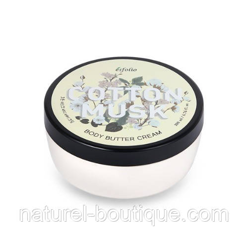 Крем-олія для тіла Esfolio Cotton Musk Body Butter Cream