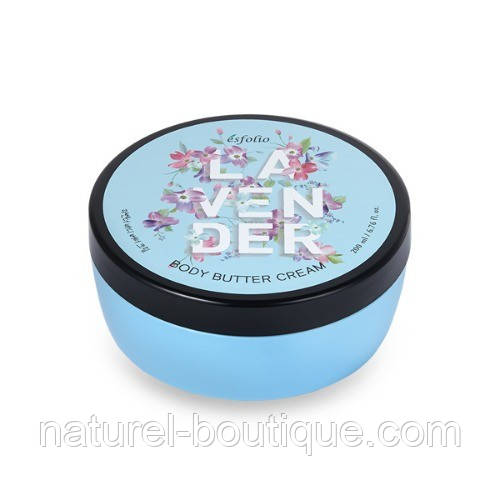 Крем-олія для тіла Esfolio Lavender Body Butter Cream