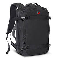 Сумка-рюкзак для путешествий 21 л Черный Swissbrand Jackson 21 Black