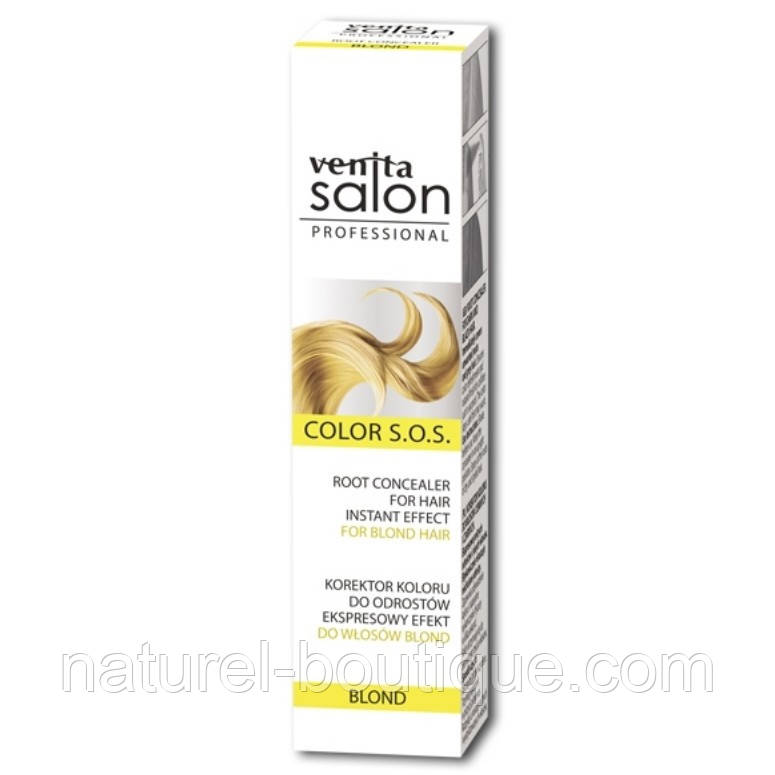 Коректор для волосся Блонд VENITA SALON ROOT CONCEALER BLOND, фото 1