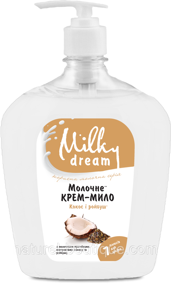 Рідке мило Milky Dream Кокос із чаєм ройбуш 1000 мл