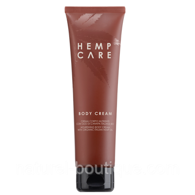 Крем для тіла HEMP CARE Поживний з органічною італійською олією конопель