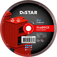 Круг алмазный 250мм FireBRICK Distar 1A1R - отрезной диск для огнеупорного кирпича 11120159015